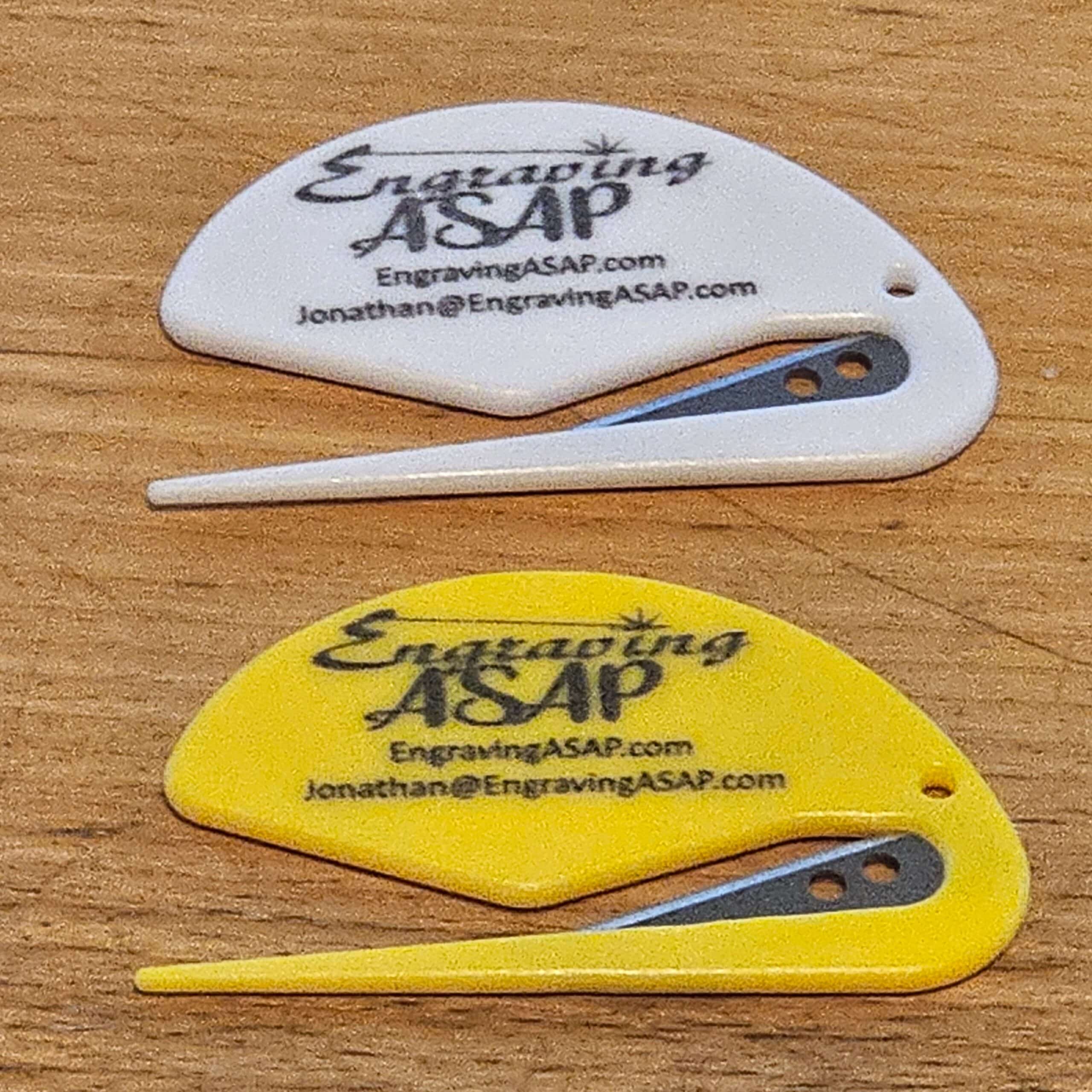 Letter Opener Envelope Slitter with your logo or information engraved